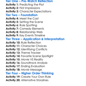 10 Rules For Sleeping Around 2013 Worksheet Activity Booklet