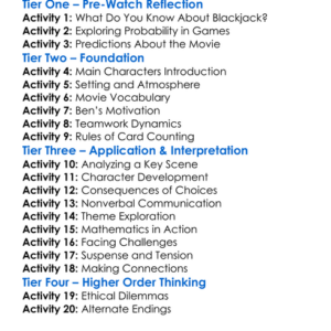 21 2008 Worksheet Activity Booklet