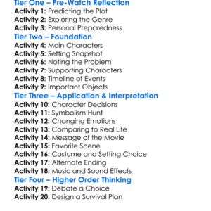 2149 The Aftermath 2016 Worksheet Activity Booklet