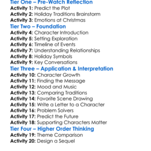 A Christmas Together With You 2021 Worksheet Activity Booklet