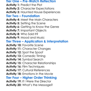 A Haunted House 2 2014 Worksheet Activity Booklet