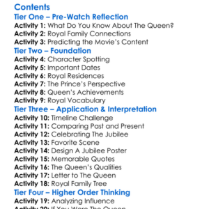 A Jubilee Tribute To The Queen By The Prince Of Wales 2012 Worksheet Activity Booklet