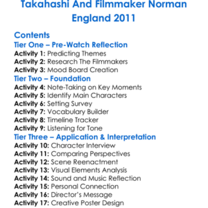 A Ramble Through Cold Fish And Its Genesis With Scriptwriter Yoshiki Takahashi And Filmmaker Norman England 2011 Worksheet Activity Booklet
