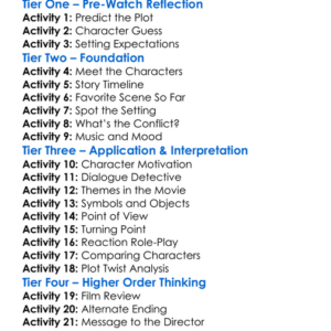 A Reason To Die 2004 Worksheet Activity Booklet
