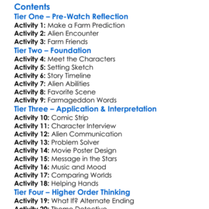 A Shaun The Sheep Movie Farmageddon Worksheet Activity Booklet