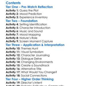 A Spell To Ward Off The Darkness 2013 Worksheet Activity Booklet