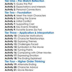 A Wedding To Remember 2021 Worksheet Activity Booklet