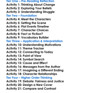 A World To Win Upton Sinclair Worksheet Activity Booklet