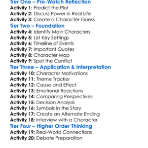 Abuse Of Power 2008 Worksheet Activity Booklet