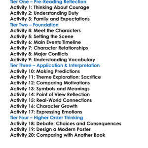 Active Service Stephen Crane Worksheet Activity Booklet