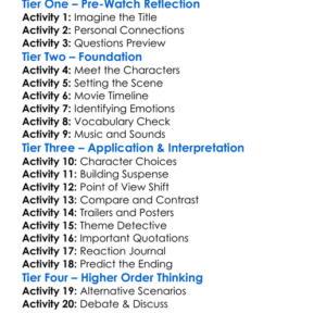 Adopting Terror 2012 Worksheet Activity Booklet