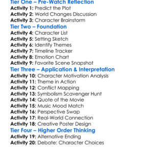 After 2019 Worksheet Activity Booklet