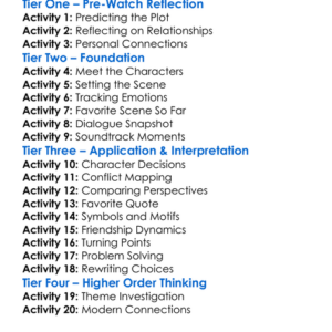 After We Collided 2020 Worksheet Activity Booklet