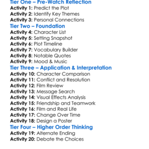 Afterburn 2025 Worksheet Activity Booklet