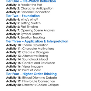 Afterlife 2009 Worksheet Activity Booklet