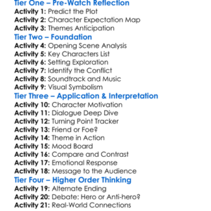 Against All Enemies 2023 Worksheet Activity Booklet