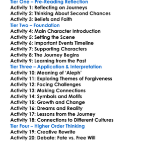 Aleph Paulo Coelho Worksheet Activity Booklet