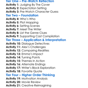 Alex  Emma 2003 Worksheet Activity Booklet