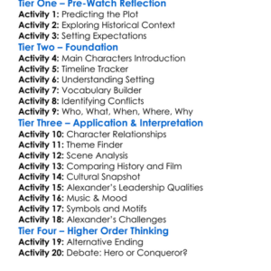 Alexander 2004 Worksheet Activity Booklet