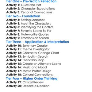 All Of You 2025 Worksheet Activity Booklet
