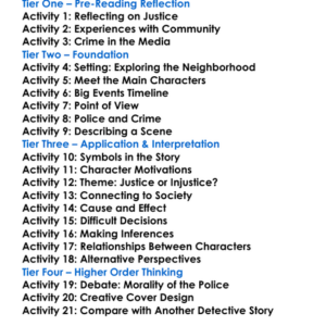 All Shot Up Chester Himes Worksheet Activity Booklet