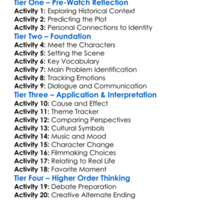 Allegiance 2016 Worksheet Activity Booklet