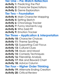 Along Came Polly 2004 Worksheet Activity Booklet