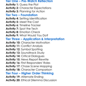 Ambulance 2022 Worksheet Activity Booklet