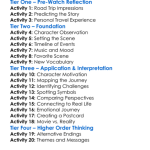 American Road 2013 Worksheet Activity Booklet