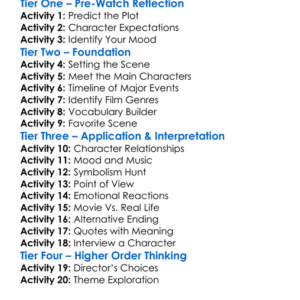 American Romance 2016 Worksheet Activity Booklet