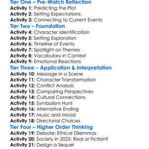 Americana 2025 Worksheet Activity Booklet