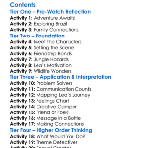 An American Girl Lea To The Rescue 2016 Worksheet Activity Booklet