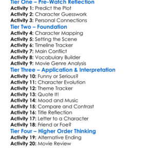 Analyze That 2002 Worksheet Activity Booklet