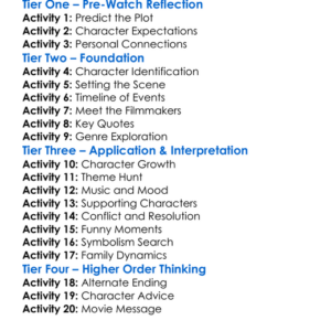 And So It Goes 2014 Worksheet Activity Booklet