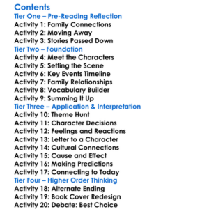 And The Mountains Echoed Khaled Hosseini Worksheet Activity Booklet