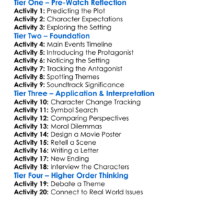 Anemone 2025 Worksheet Activity Booklet