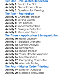 Angels Fallen 2020 Worksheet Activity Booklet