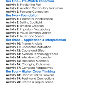 Angle Of Attack 2011 Worksheet Activity Booklet