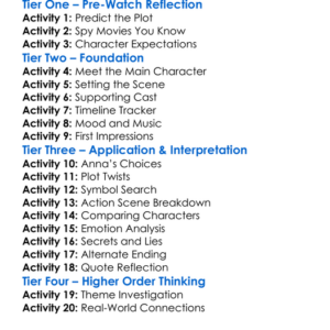 Anna 2019 Worksheet Activity Booklet