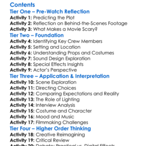 Answering The Call Behind The Scenes Of The Black Phone 2022 Worksheet Activity Booklet