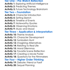 Archive 2020 Worksheet Activity Booklet