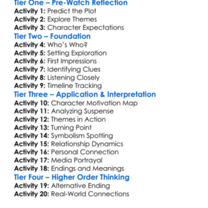Arlington Road 1999 Worksheet Activity Booklet