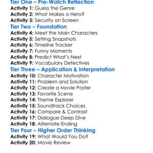 Armed And Dangerous 1986 Worksheet Activity Booklet
