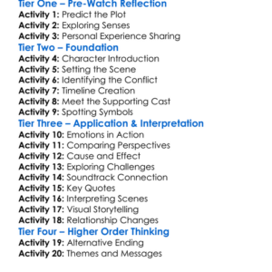 At First Sight 1999 Worksheet Activity Booklet