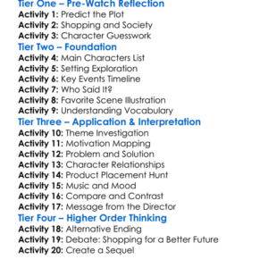 Attention Shoppers 2025 Worksheet Activity Booklet