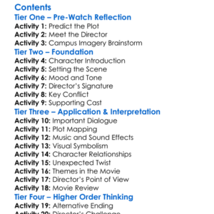 Auteur On The Campus Jack Arnold At Universal 2012 Worksheet Activity Booklet