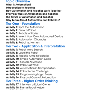 Automation And Robotics