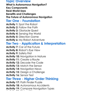 Autonomous Navigation