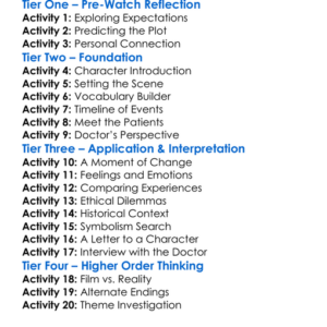 Awakenings 1990 Worksheet Activity Booklet