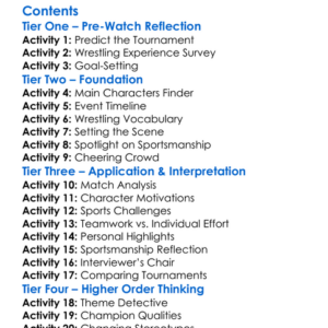 Aws Worksheet Activity Booklet